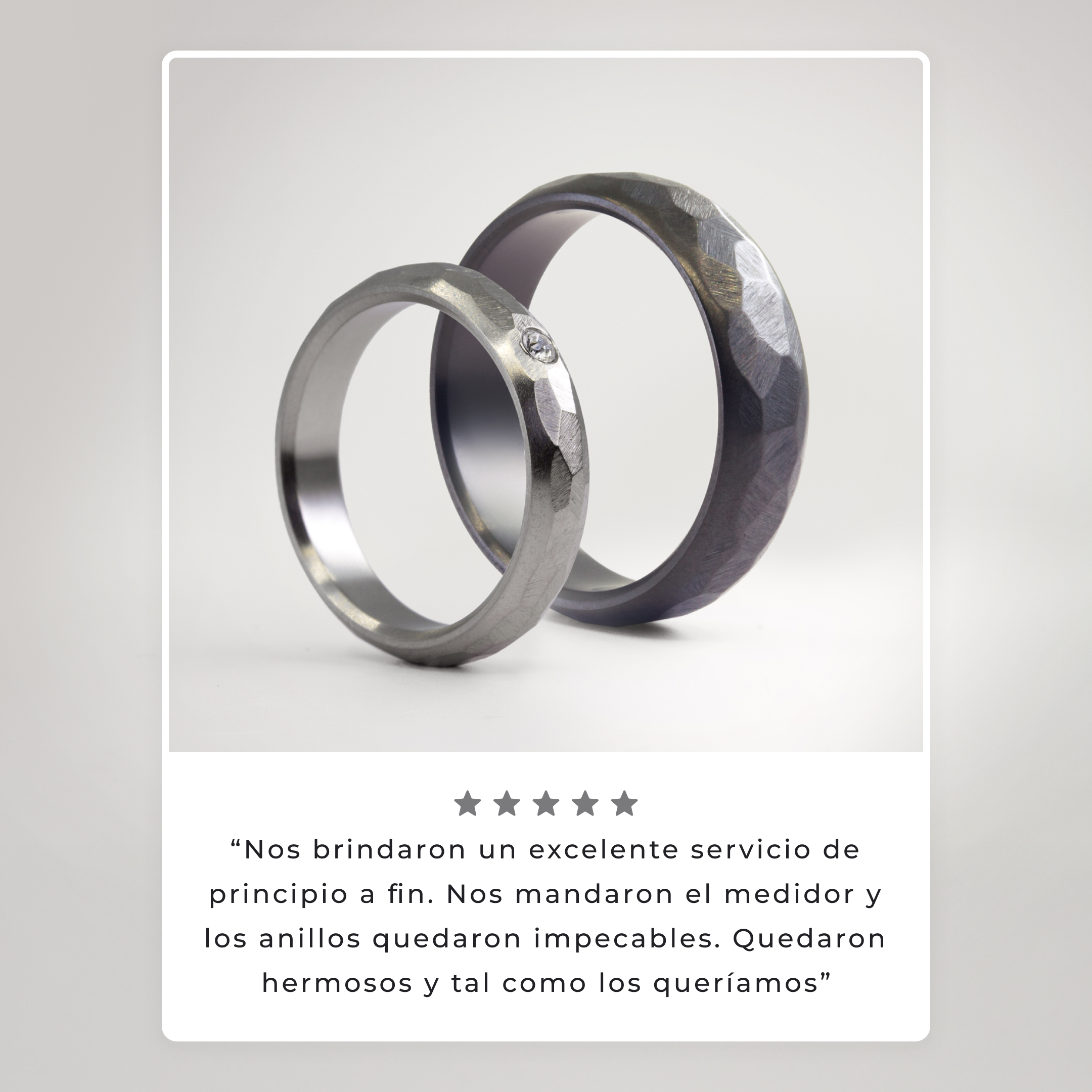 Set alianzas combinadas martilladas