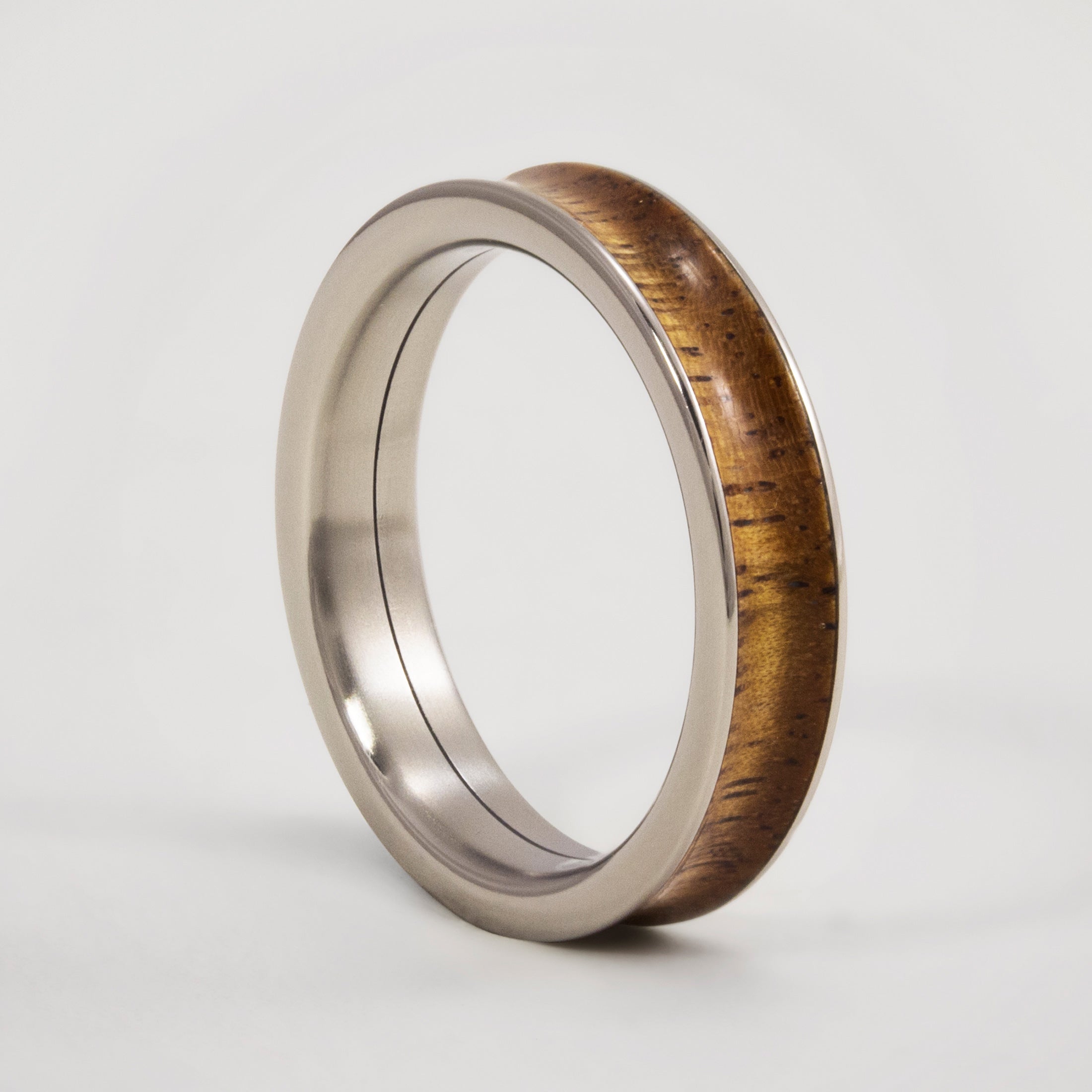 SET cóncavo de madera anchico y titanio