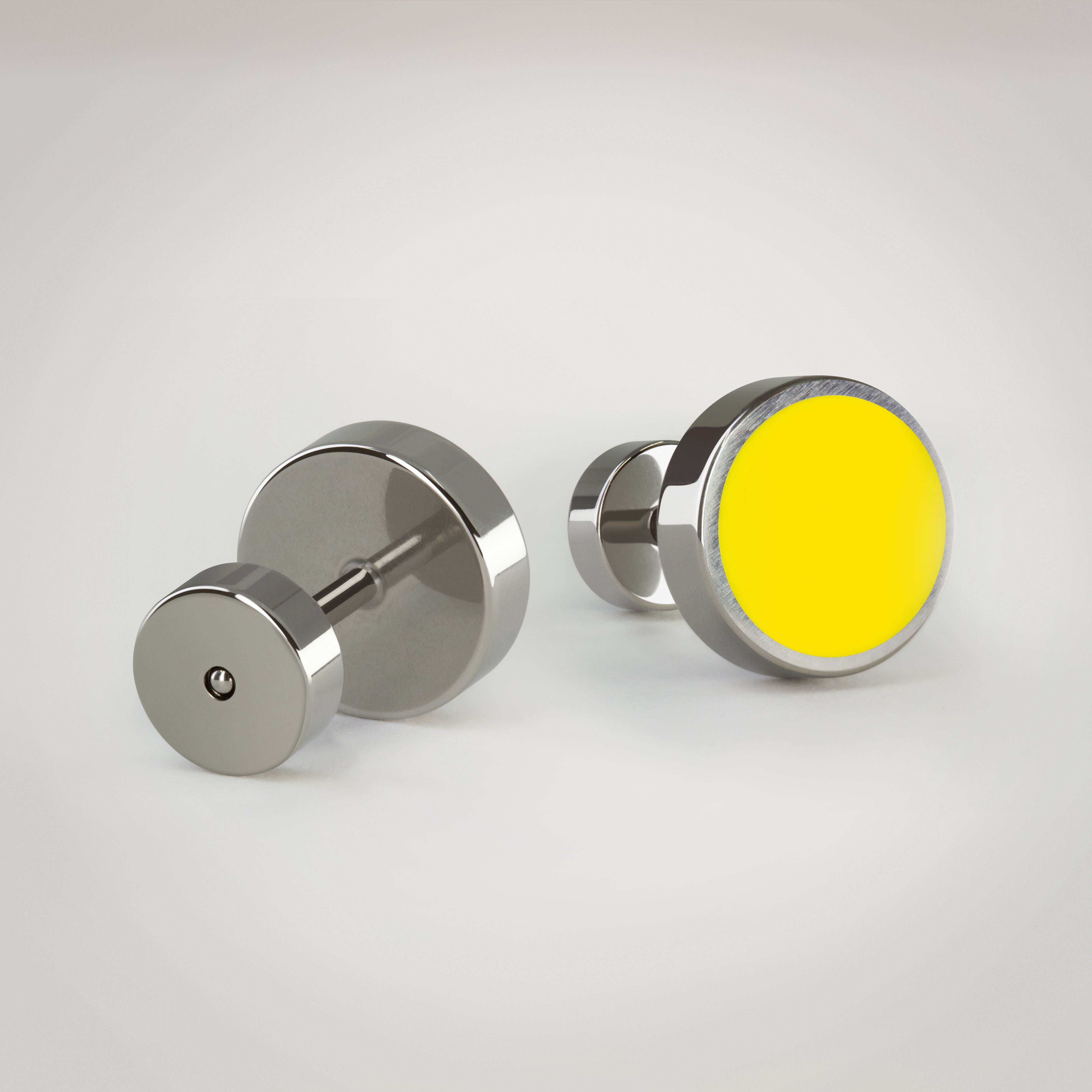 Aros de titanio hipoalergénico - Limon M