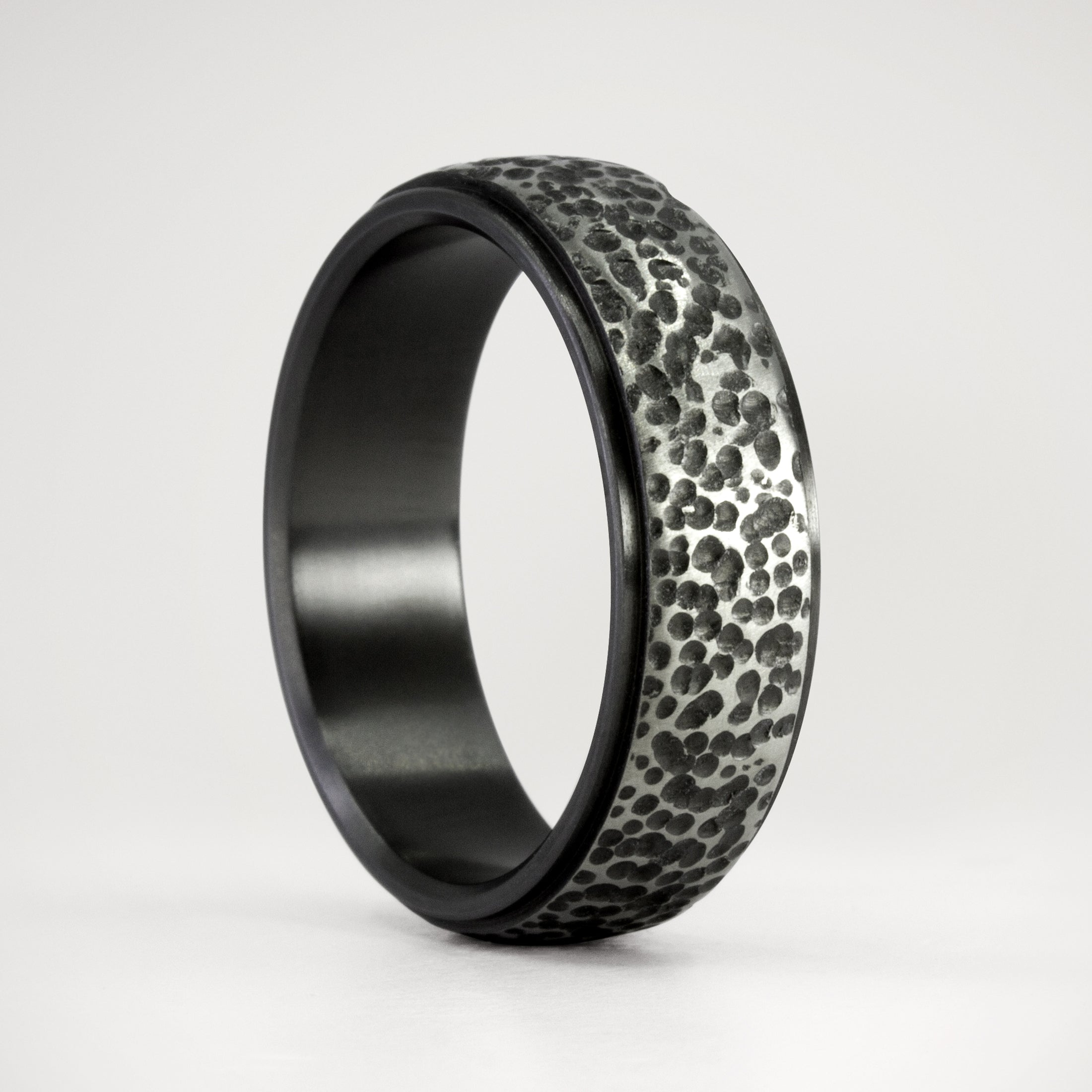 Anillo lunar zirconio