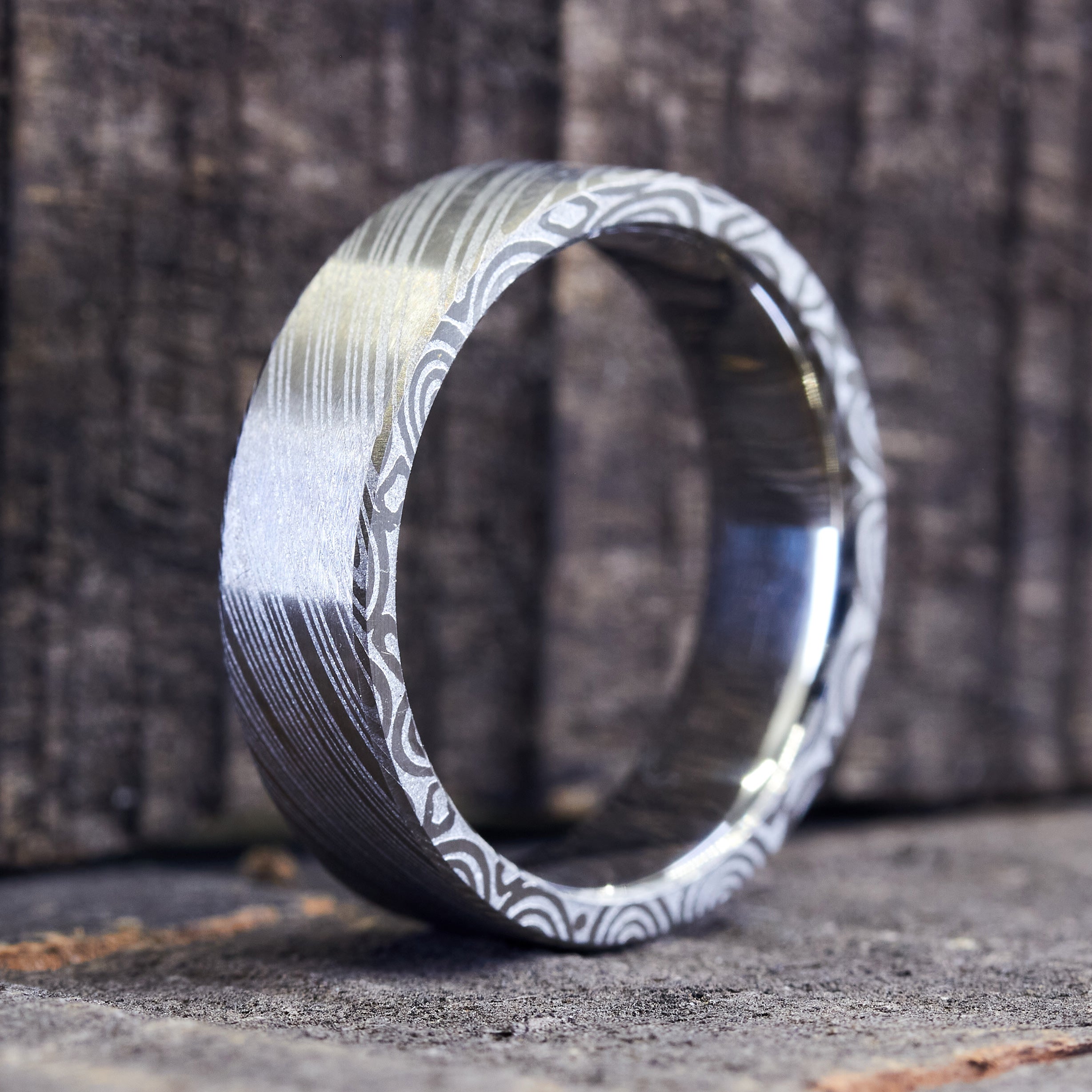 Set alianzas acero damasco HK planas