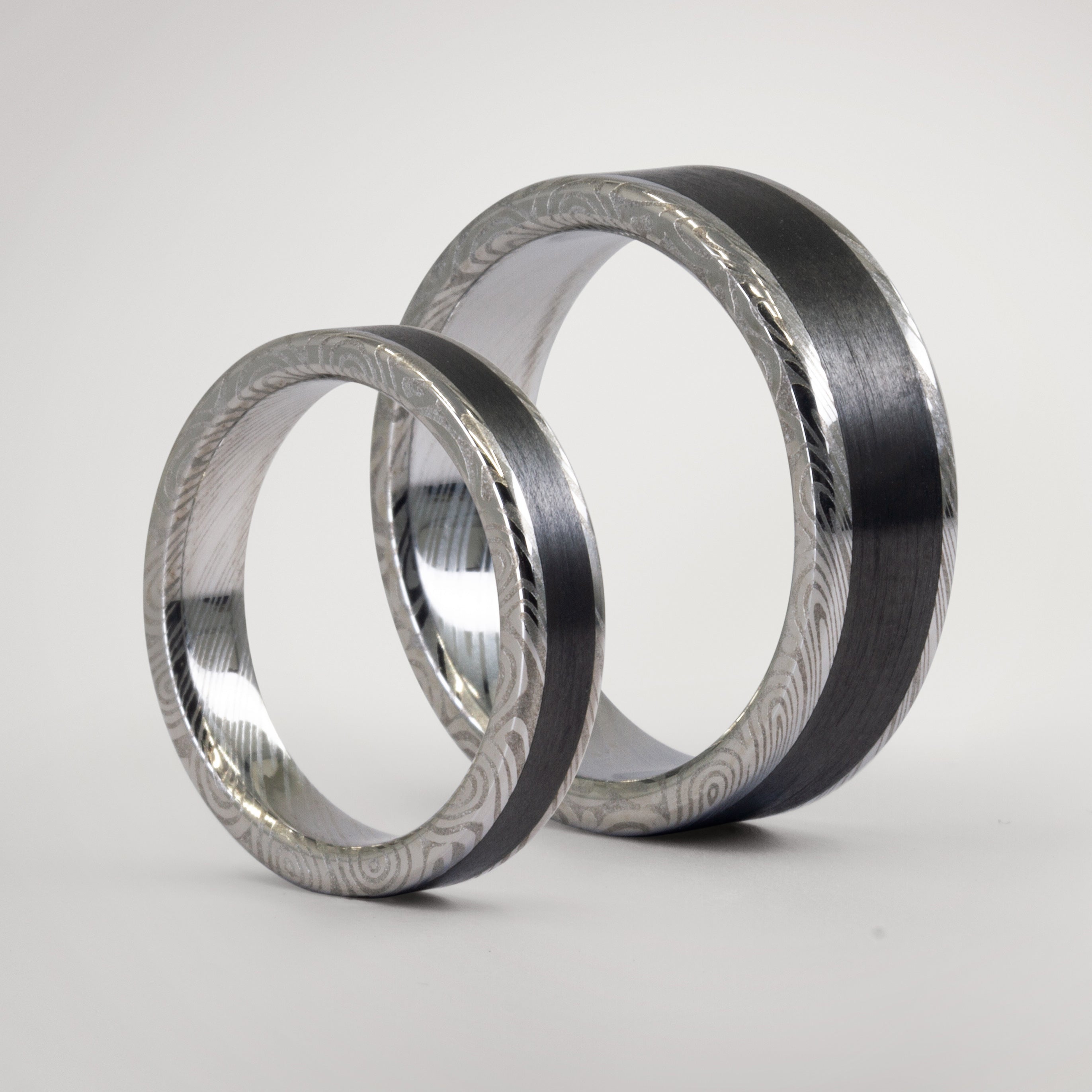 Set alianzas acero damasco y carbon