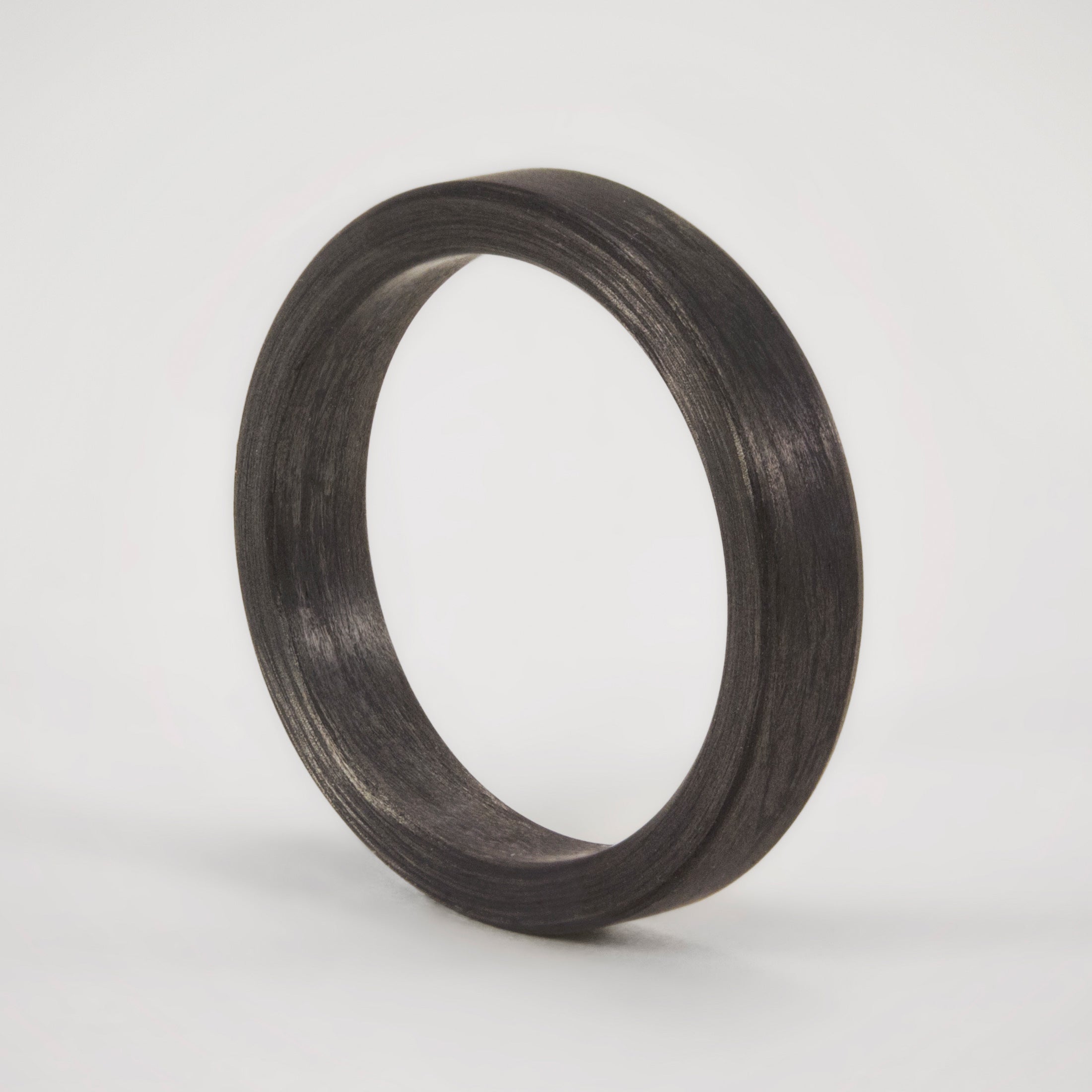 Anillo fibra de carbono cinta mate