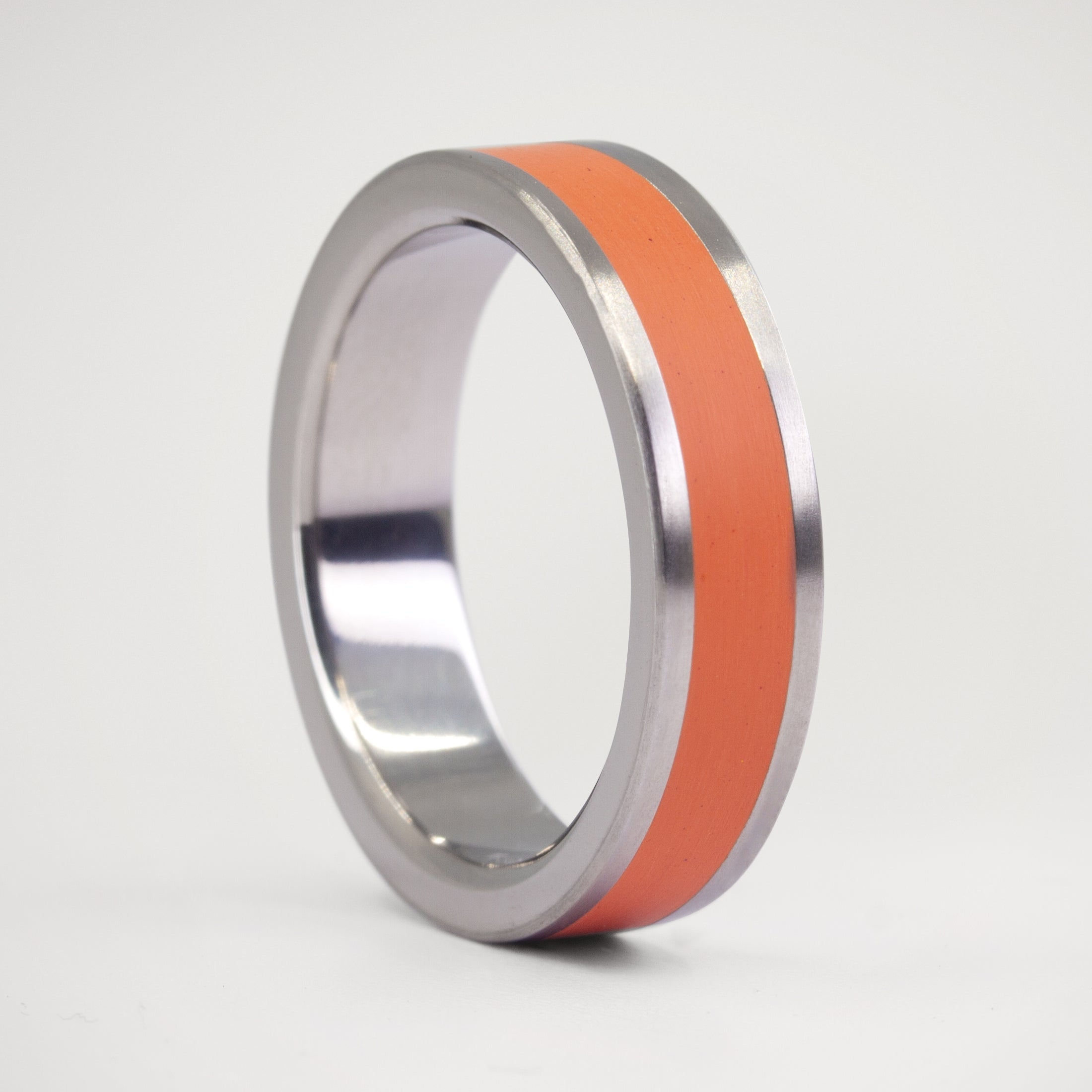 Anillo parallels naranja