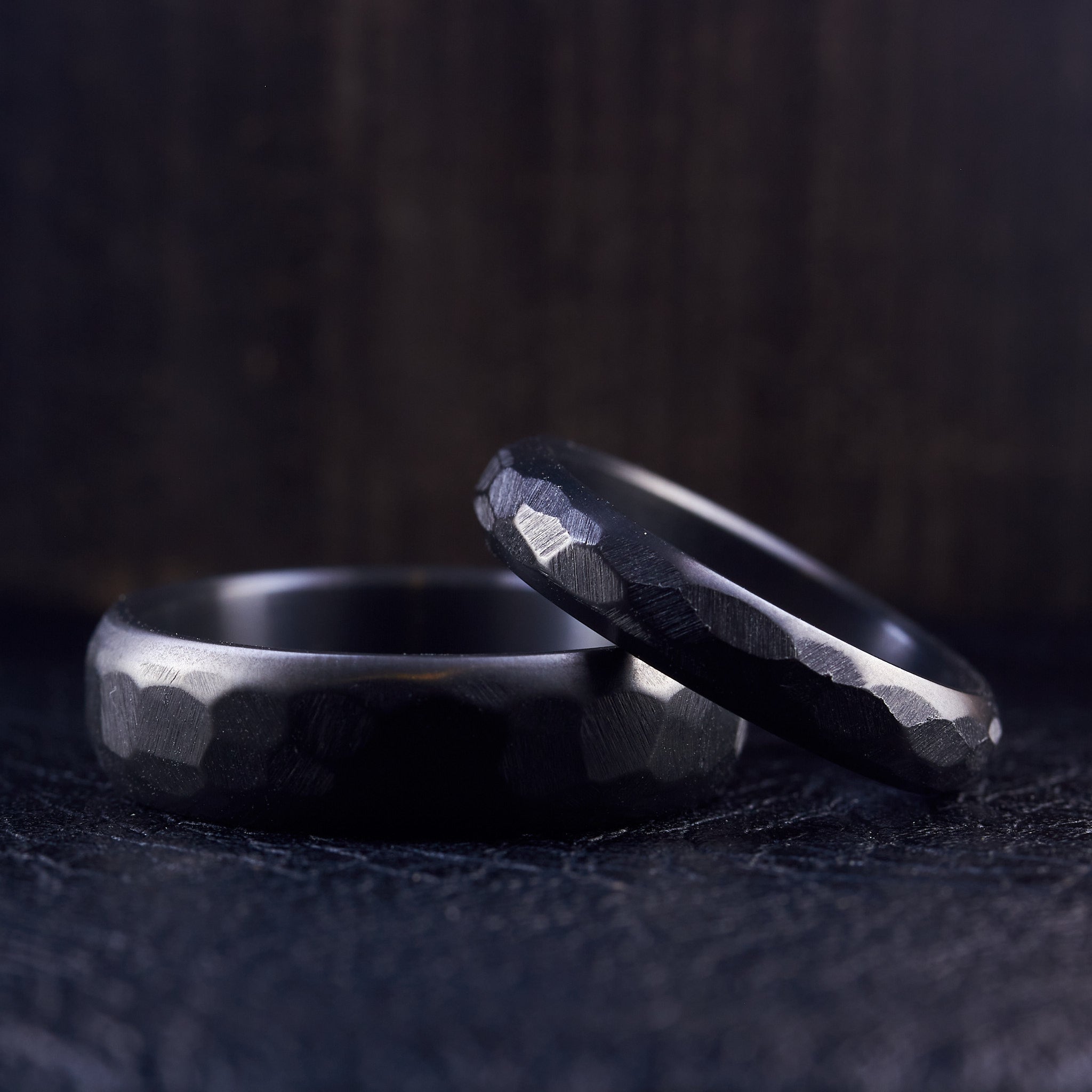 Set alianzas zirconio martilladas