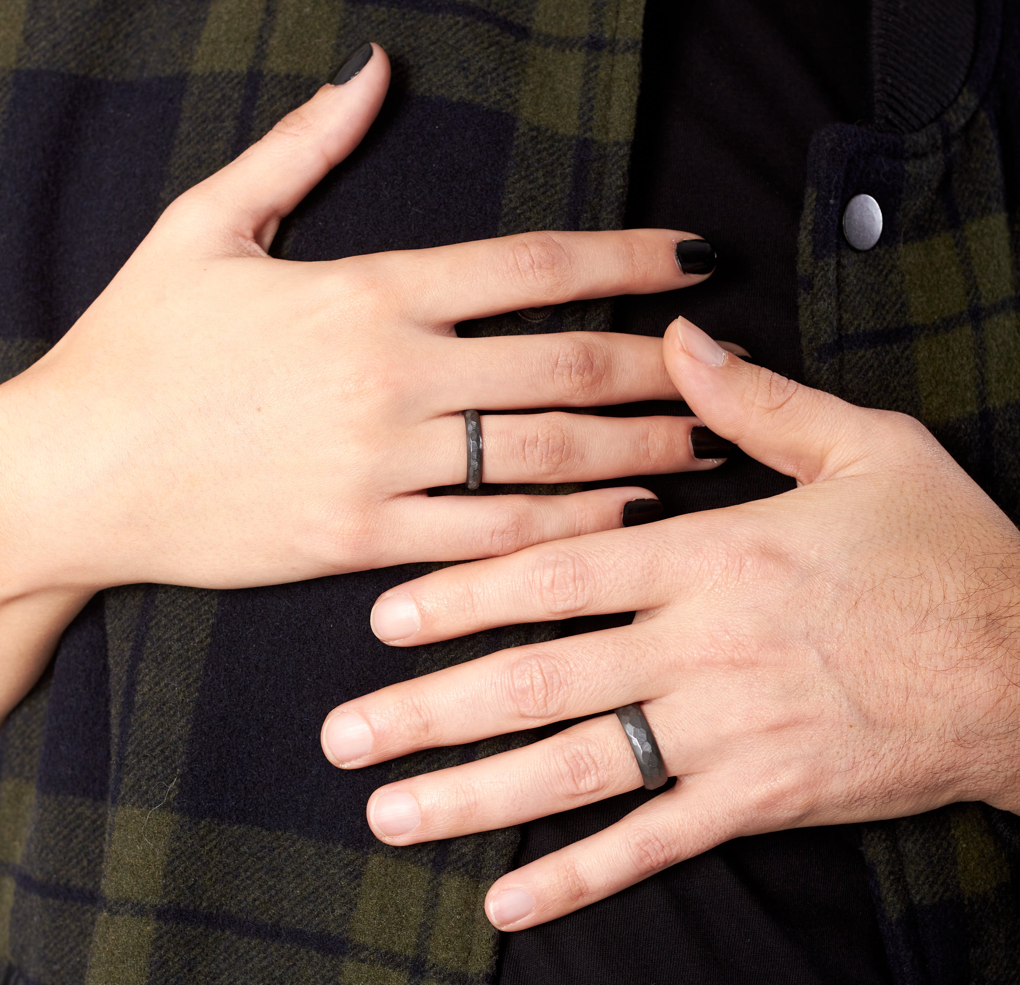 Set alianzas zirconio martilladas