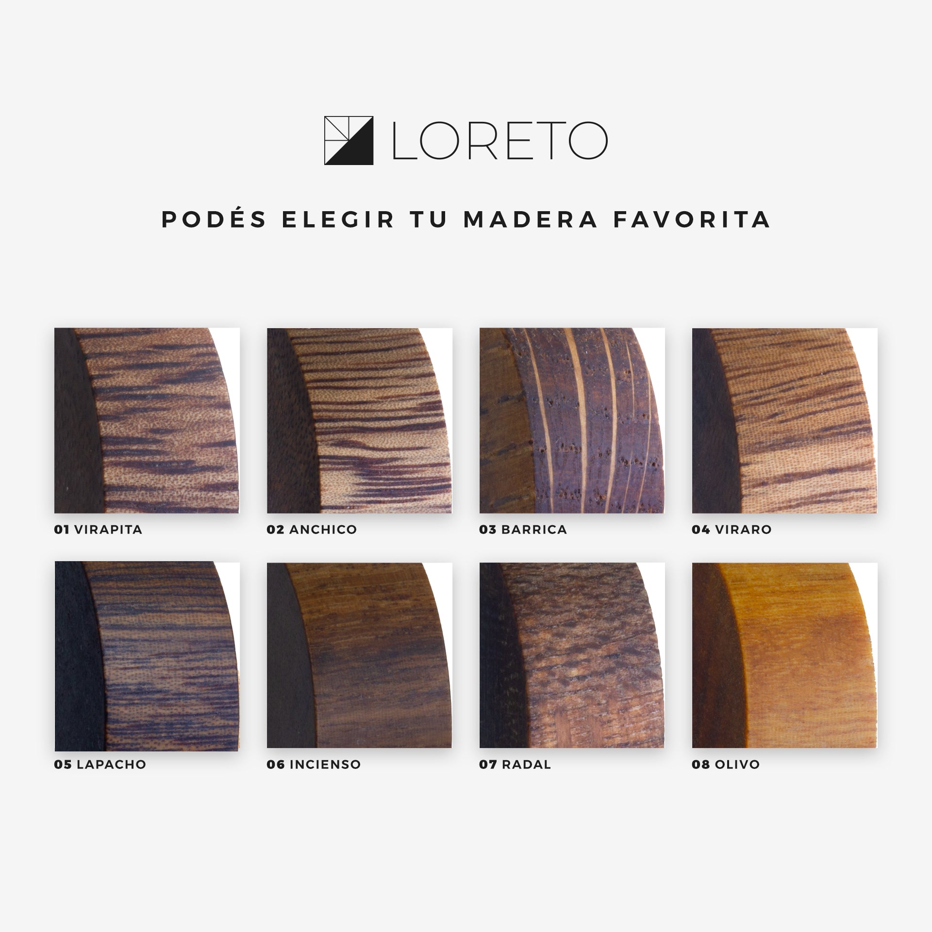 Anillo martillado acero damasco y madera