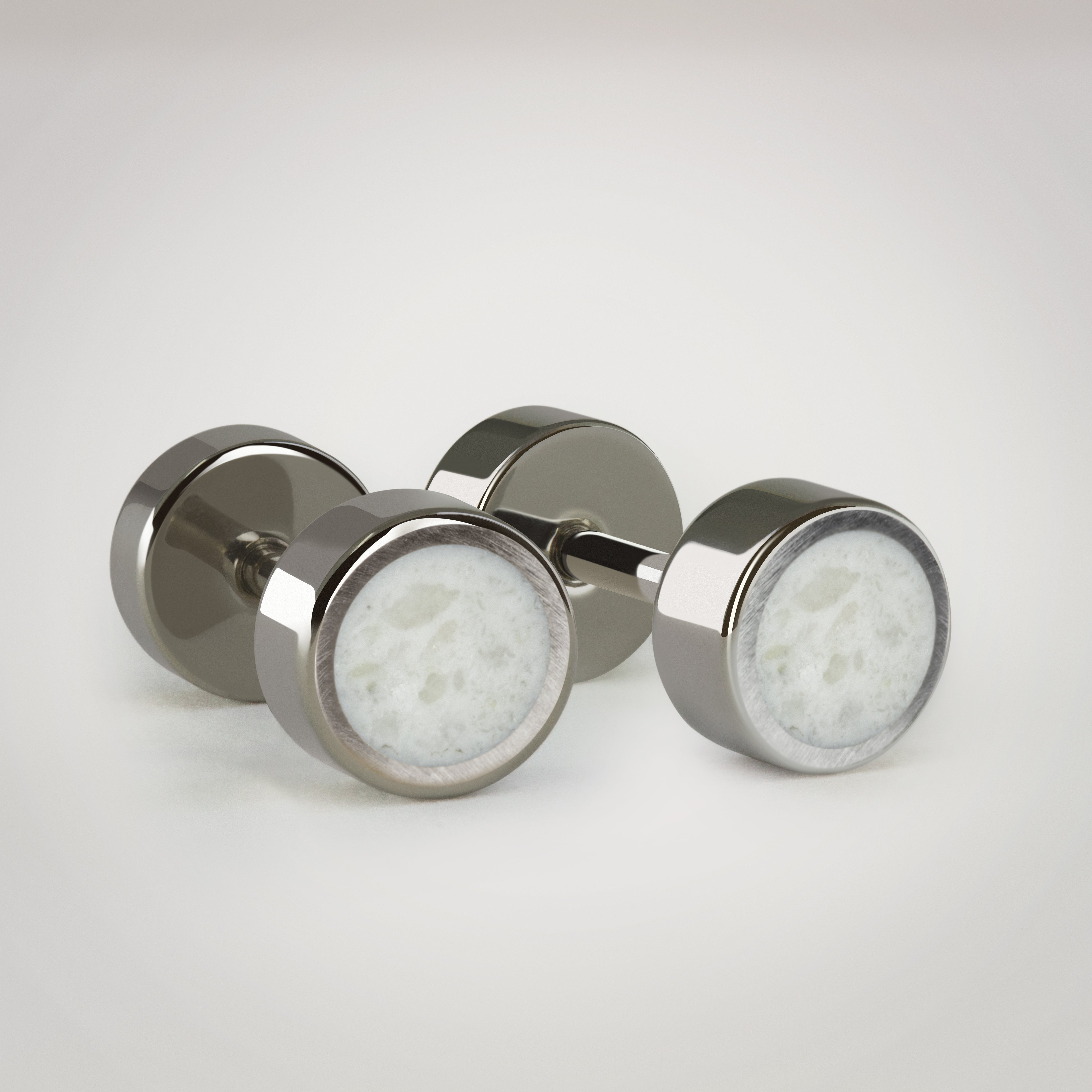 Aros de titanio hipoalergénico - Carrara S