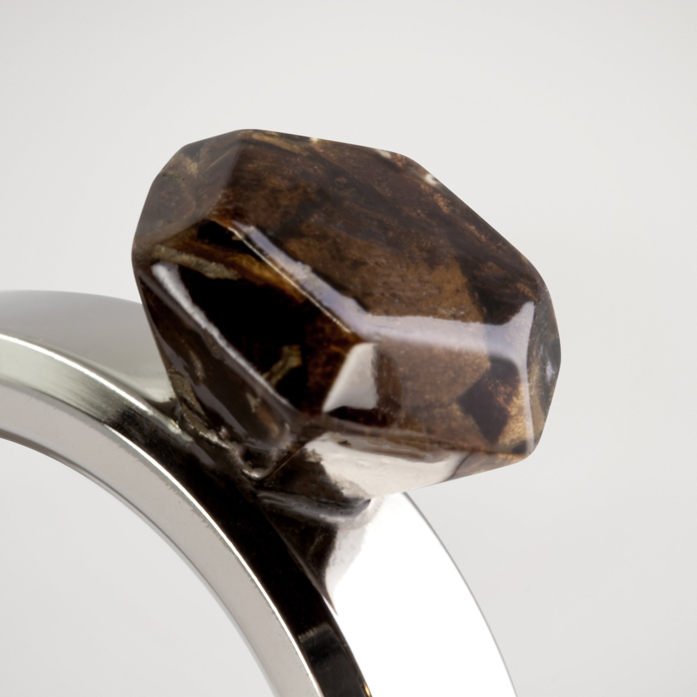 ANILLO ÖSS - Diamante de café