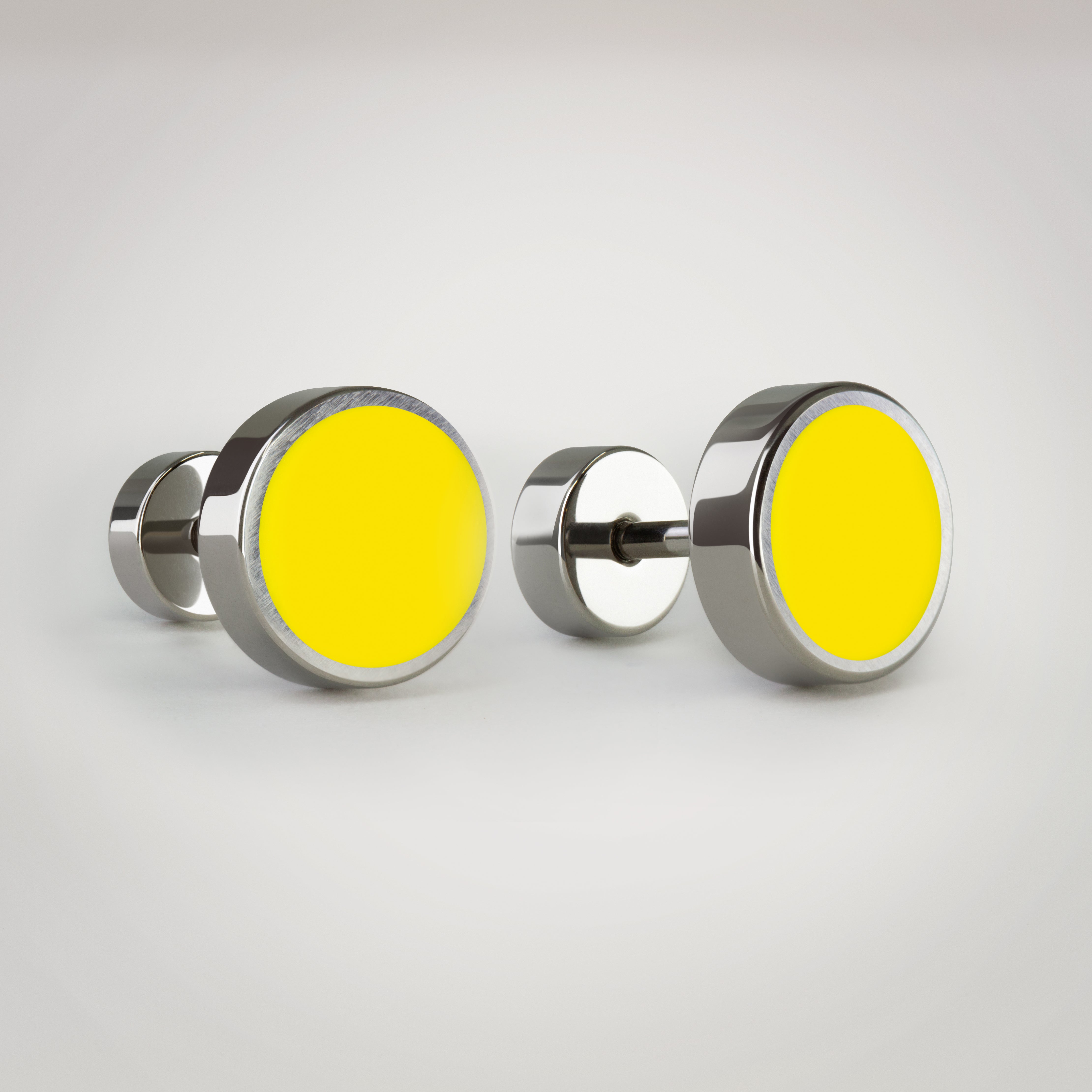 Aros de titanio hipoalergénico - Limon M